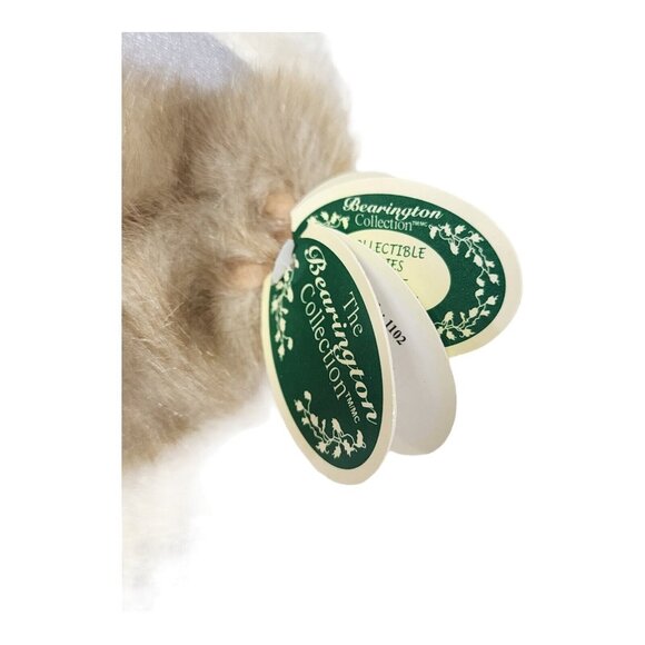 Vintage Bearington Collection Cecilia 14" Jointed Plush Holiday Christmas Bear - Picture 8 of 12